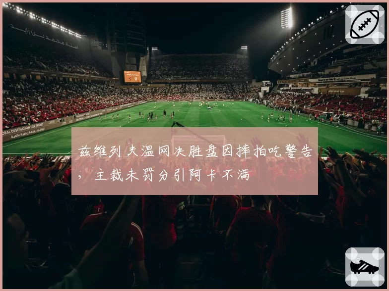 兹维列夫温网决胜盘因摔拍吃警告,主裁未罚分引阿卡不满