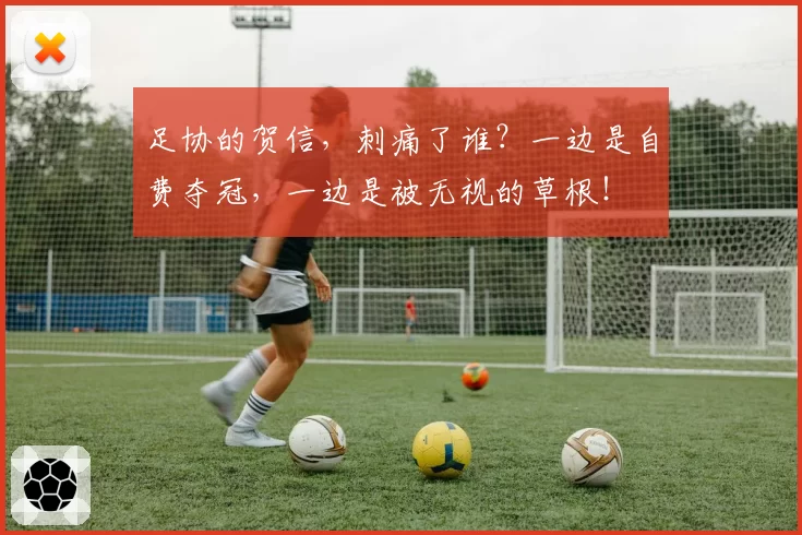 足协的贺信，刺痛了谁？一边是自费夺冠，一边是被无视的草根！